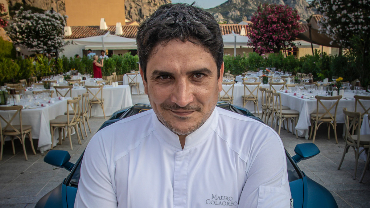 Шеф-повар Мауро Колагреко (Mauro Colagreco), удостоенный трех звезд мишлен