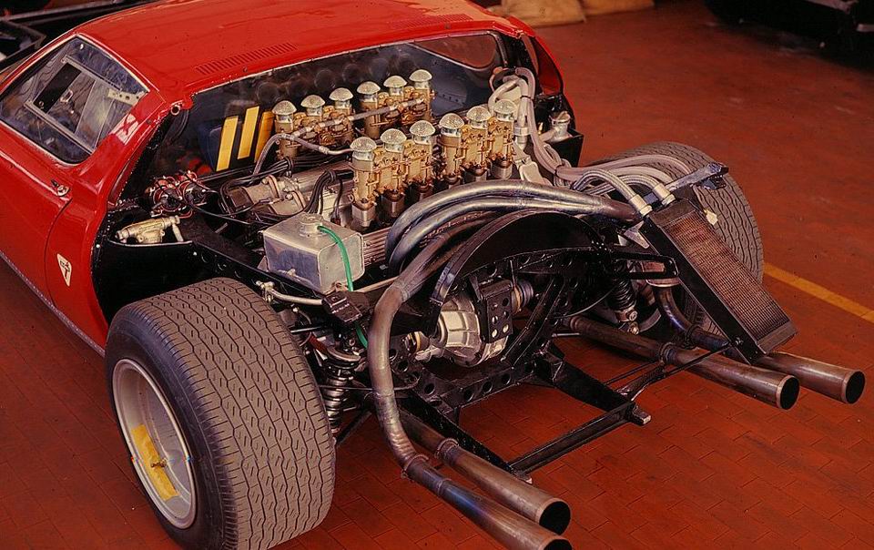 1970 Miura Jota. Двигатель