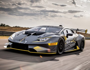 Automobili Lamborghini SpA обнародовали фотографии Lamborghini Huracán Super Trofeo EVO