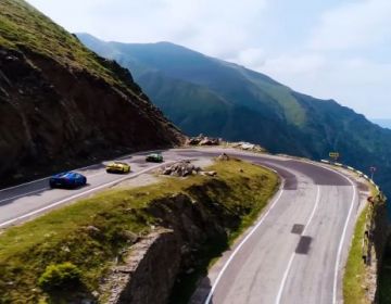 Шикарный ролик с Lamborghini Huracan в Трансильвании
