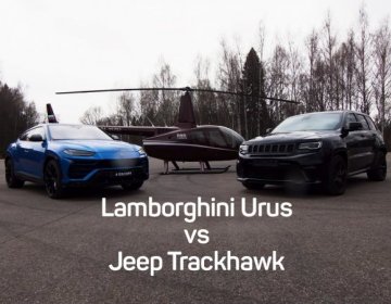 Jeep TRACKHAWK vs Lamborghini URUS