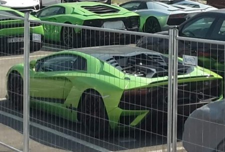 Шпионские кадры Lamborghini